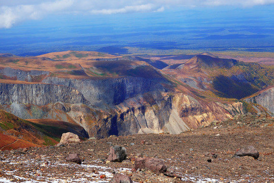 长白山主峰地质景观