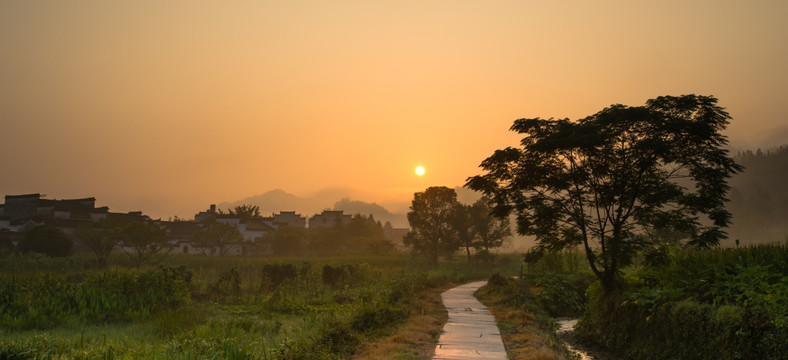 夕阳风光