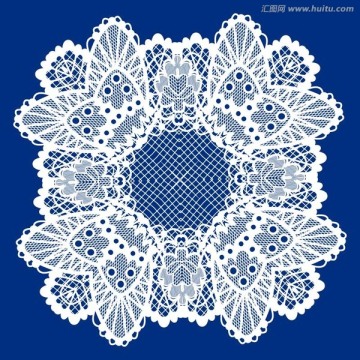 蕾絲花紋圖案