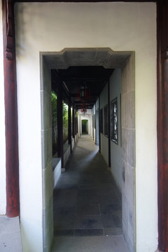 中式古典走廊