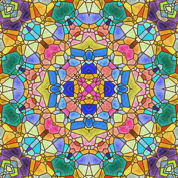 染色玻璃