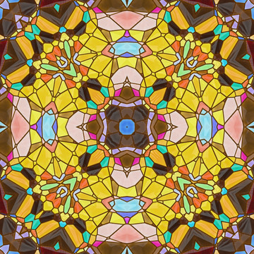 染色玻璃