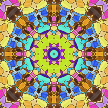 染色玻璃