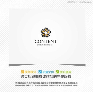 花朵形狀LOGO