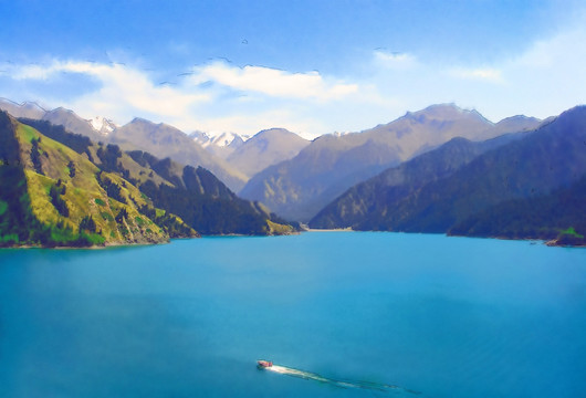 青山綠水 無分層