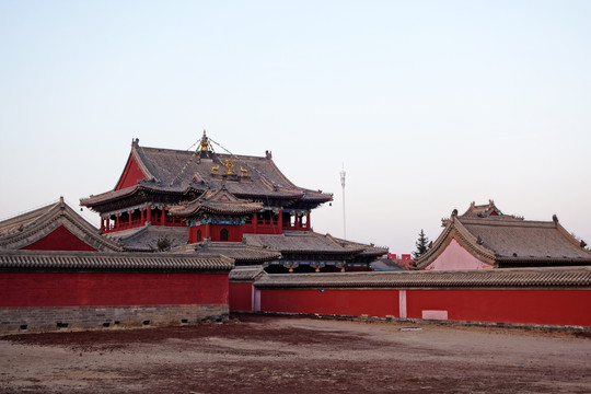 多伦县汇宗寺佛教建筑