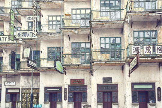 老上海 旧香港 旧广州明信片