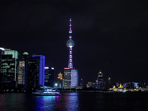 东方明珠夜景