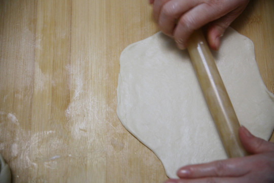 面饼制作 擀面饼