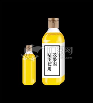 方瓶油效果圖