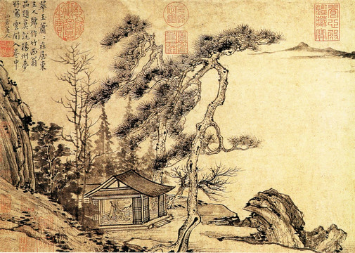 張渥 竹西草堂圖