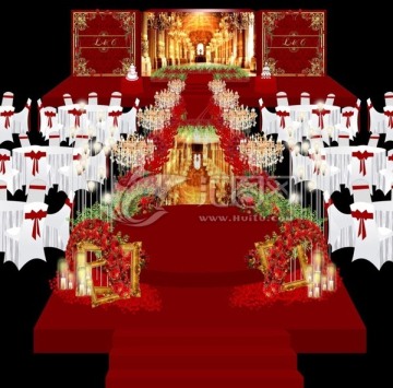 婚禮效果圖