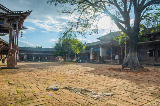 沙溪古镇 寺登四方街