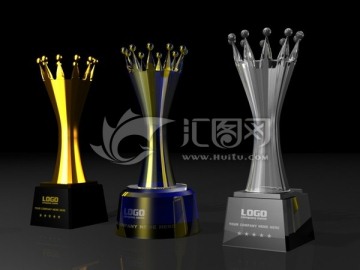 皇冠獎(jiǎng)杯模型 3D獎(jiǎng)杯建模