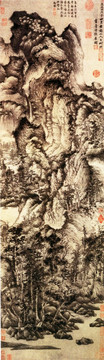 王蒙 青卞隱居圖
