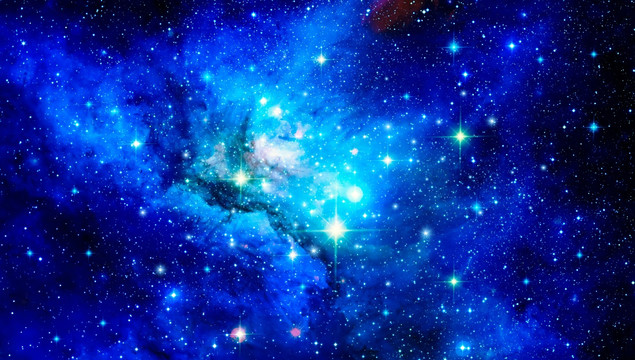 藍色星空