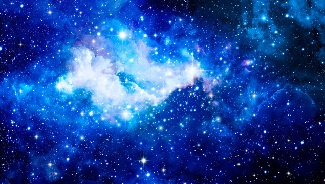 藍色星空