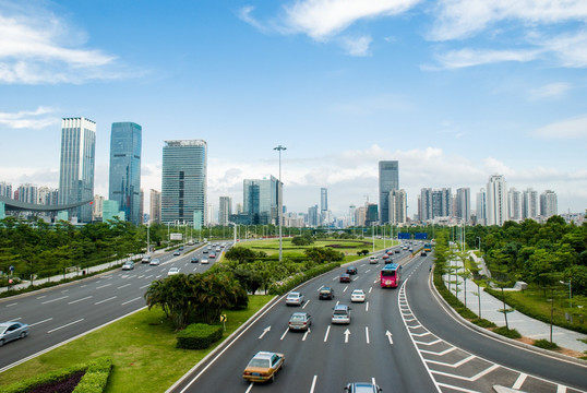 深圳市民中心深南大道