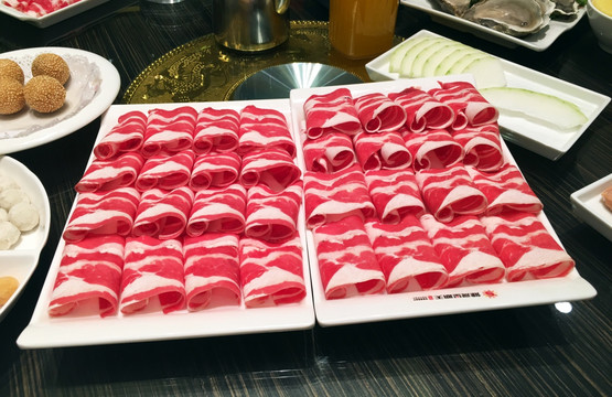 火锅肉卷