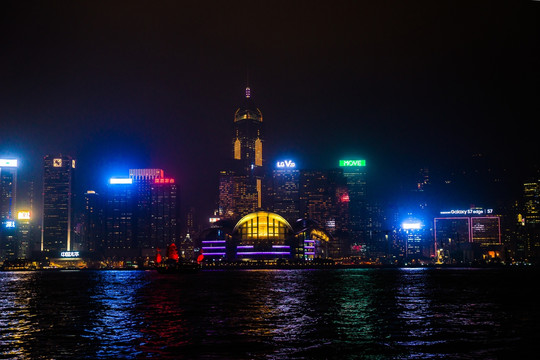 香港岛夜景