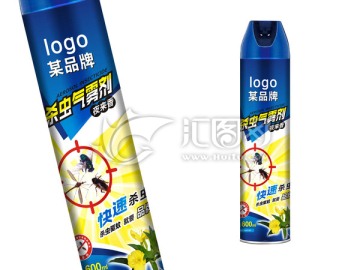 殺蟲劑空氣清新劑鐵罐包裝