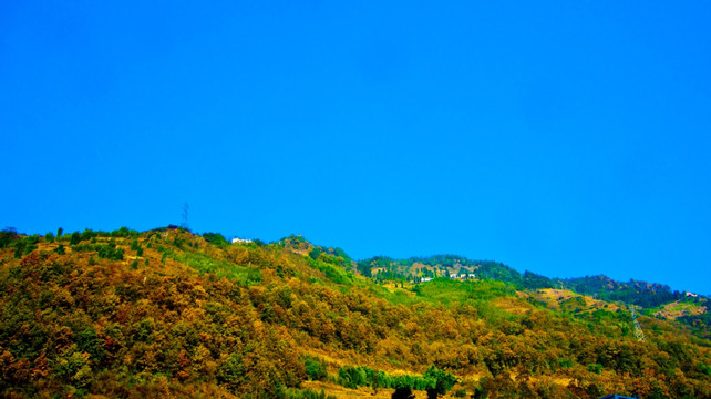 山岭 高山