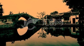 西塘古镇 石拱桥
