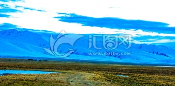 西藏 冰川冰山 沼泽湿地