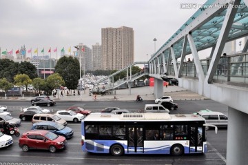 人行天桥 街景