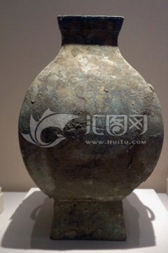 汉代铜钫壶 汉代酒器