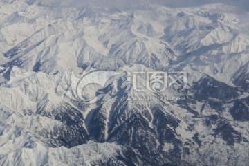 喀喇昆仑山脉 山岳冰川