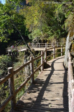 南宫山栈道