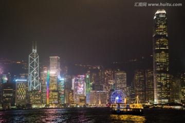 香港岛夜景