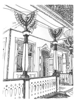 原坎科泰餐廳細(xì)部