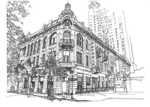 馬迭爾賓館街景