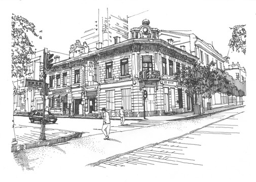 哈尔滨中央大街117至121号