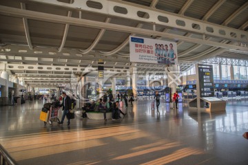 杭州萧山国际机场内景