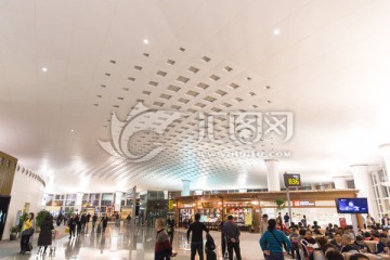 杭州萧山国际机场候机厅顶棚装饰