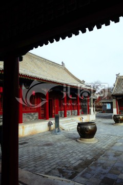 固倫恪靖公主府院落內景