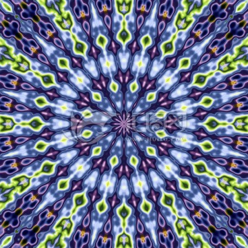 拼花花型抽象背景 無分層