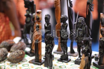 非洲人木雕