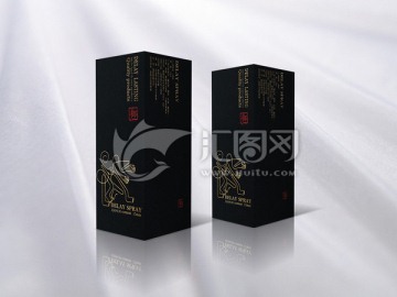 男性延時噴劑包裝（平面圖）