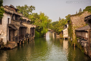 古鎮(zhèn)水鄉(xiāng)清晨