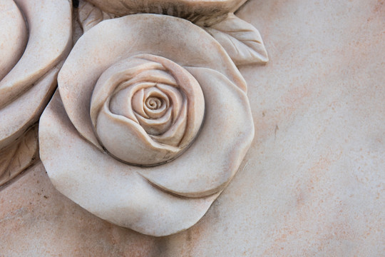 大理石雕刻 石雕花卉 背景素材