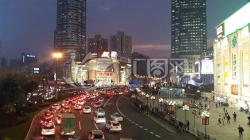 徐家汇夜景