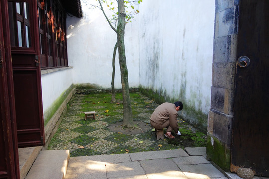 除草勤杂工