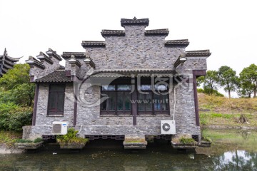 韩湘水博园水上建筑