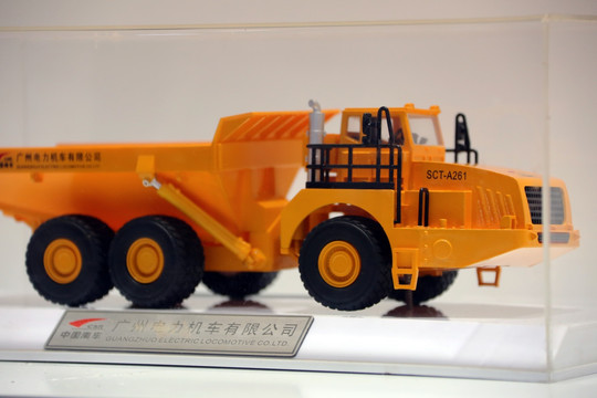 矿山工程车模型