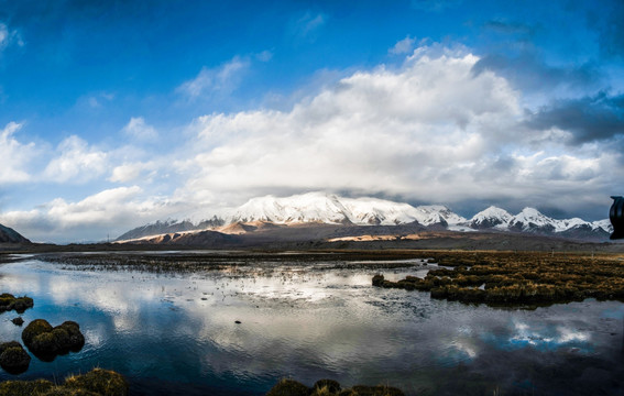 公格尔雪山湿地