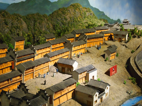 古村落 模型